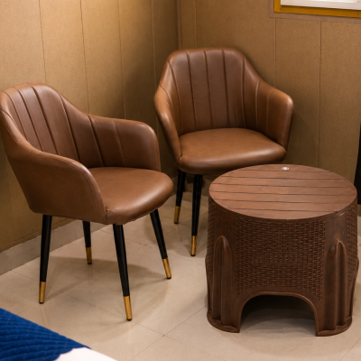 Forest King Resort Room Chair and table